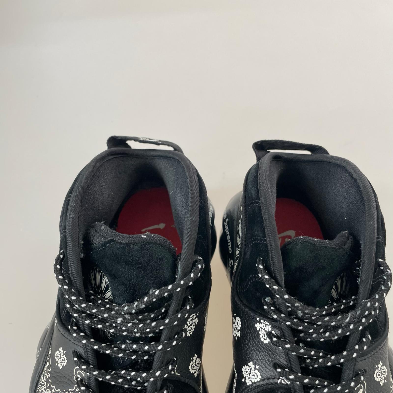 スニーカー SupremeAir Zoom Flight 95 SP Black/White 26.5cm (US8 1/2 UK8 EU43) ブラック