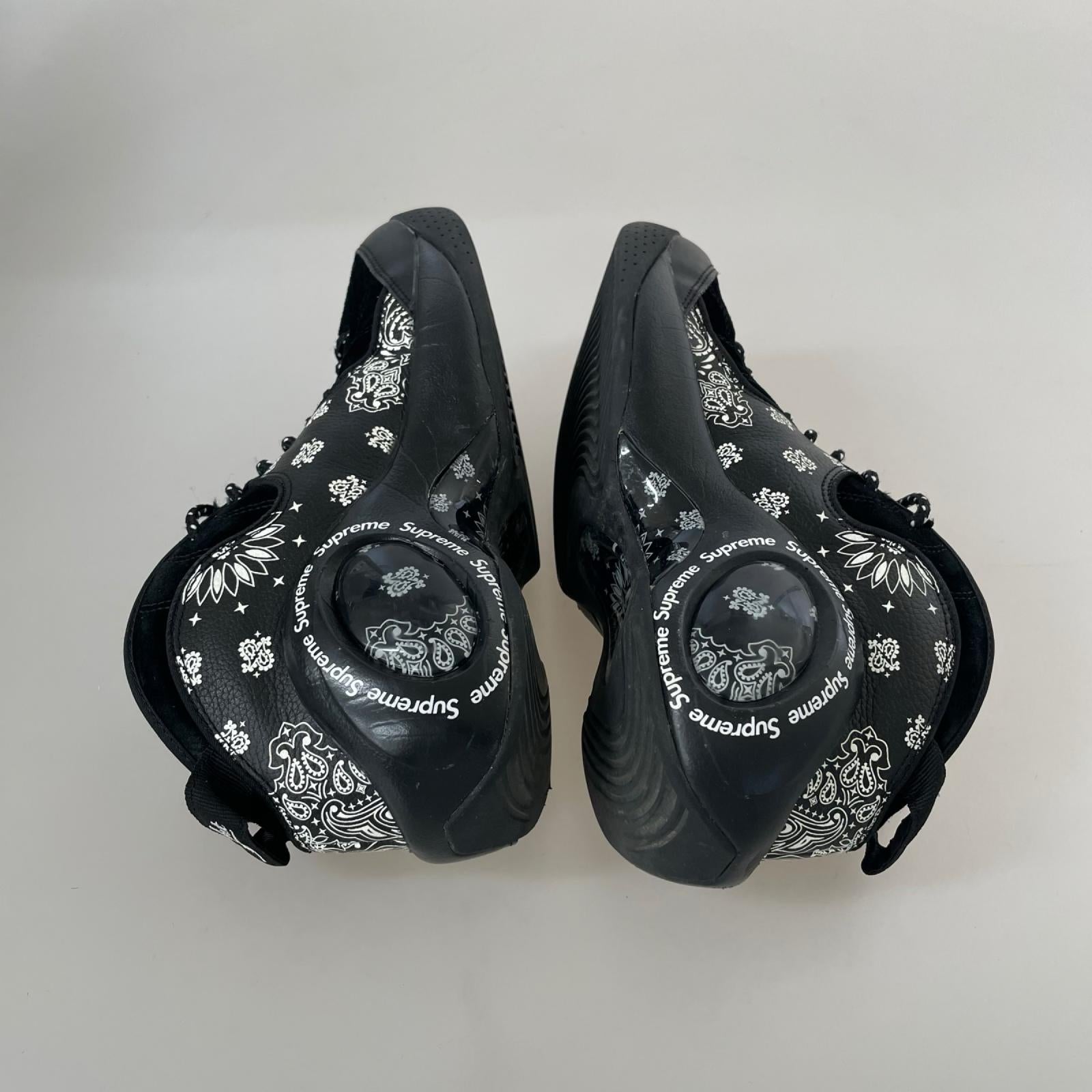 スニーカー SupremeAir Zoom Flight 95 SP Black/White 26.5cm (US8 1/2 UK8 EU43) ブラック