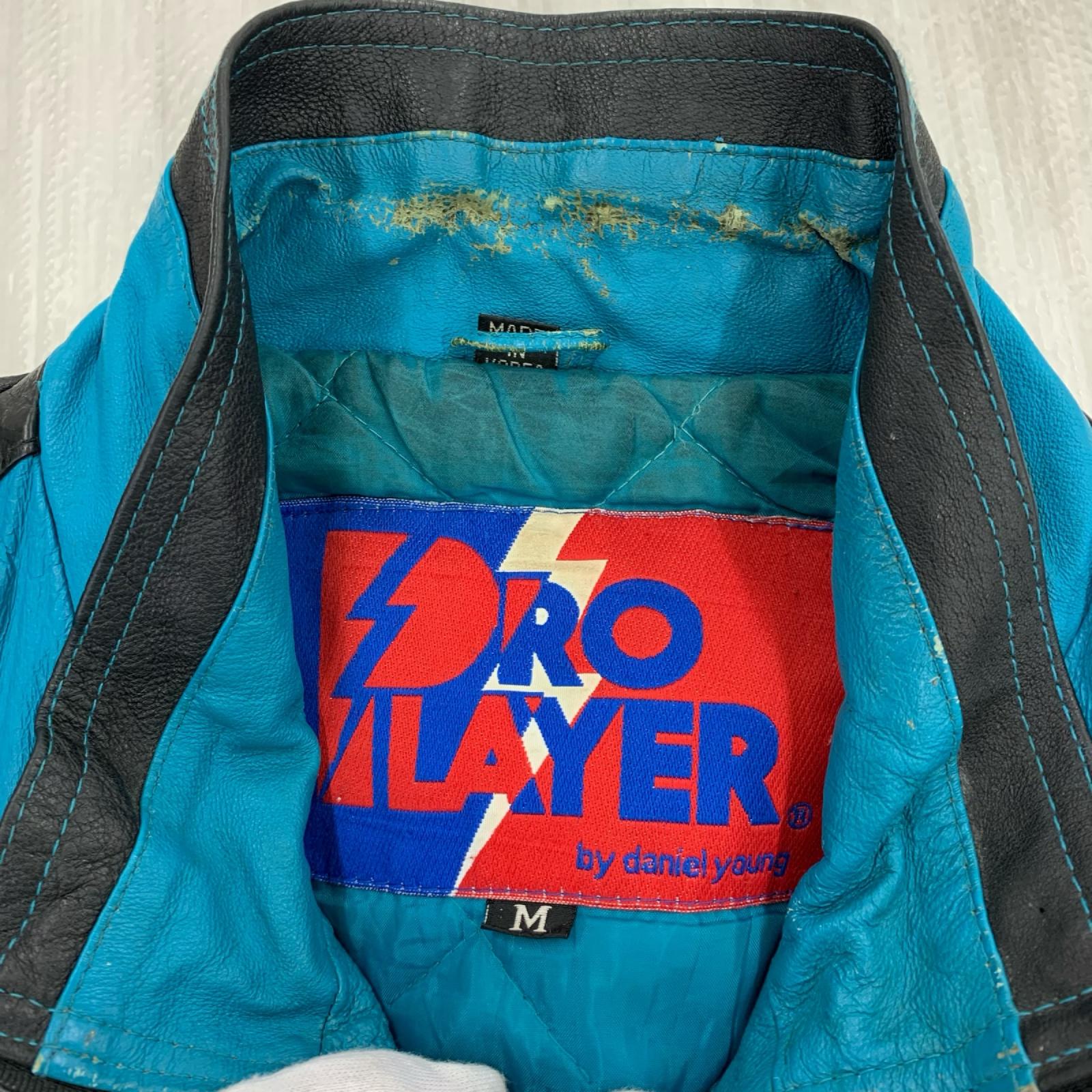 レザージャケット PRO PLAYER製 ホーネッツ M ブラック