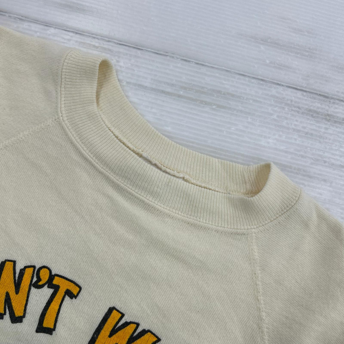 スウェット 1988 Hanes ラグランスウェット オフホワイト M ホワイト