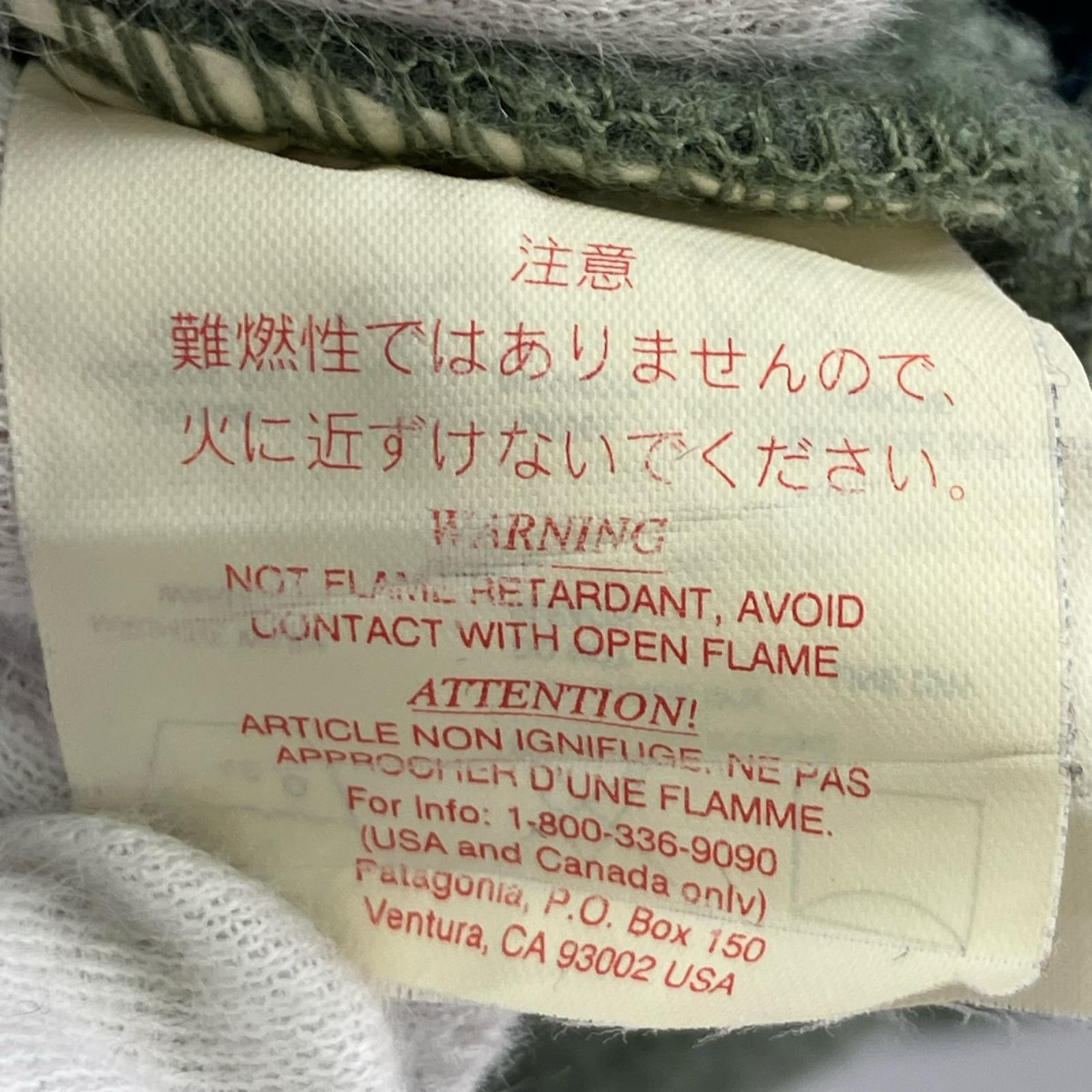 ジャケット 90s/USA製/雪無し/SYNCHILLA BOUCLE PULLOVER/M M グリーン