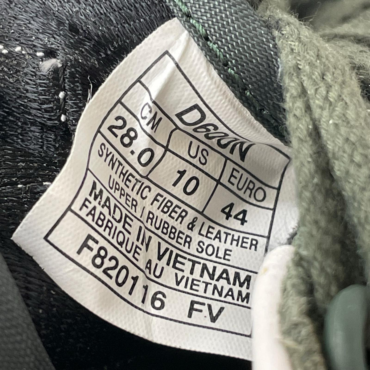 スニーカー NEW YORK/28.0/D600N 28cm (US10 UK9 1/2 EU46) グリーン
