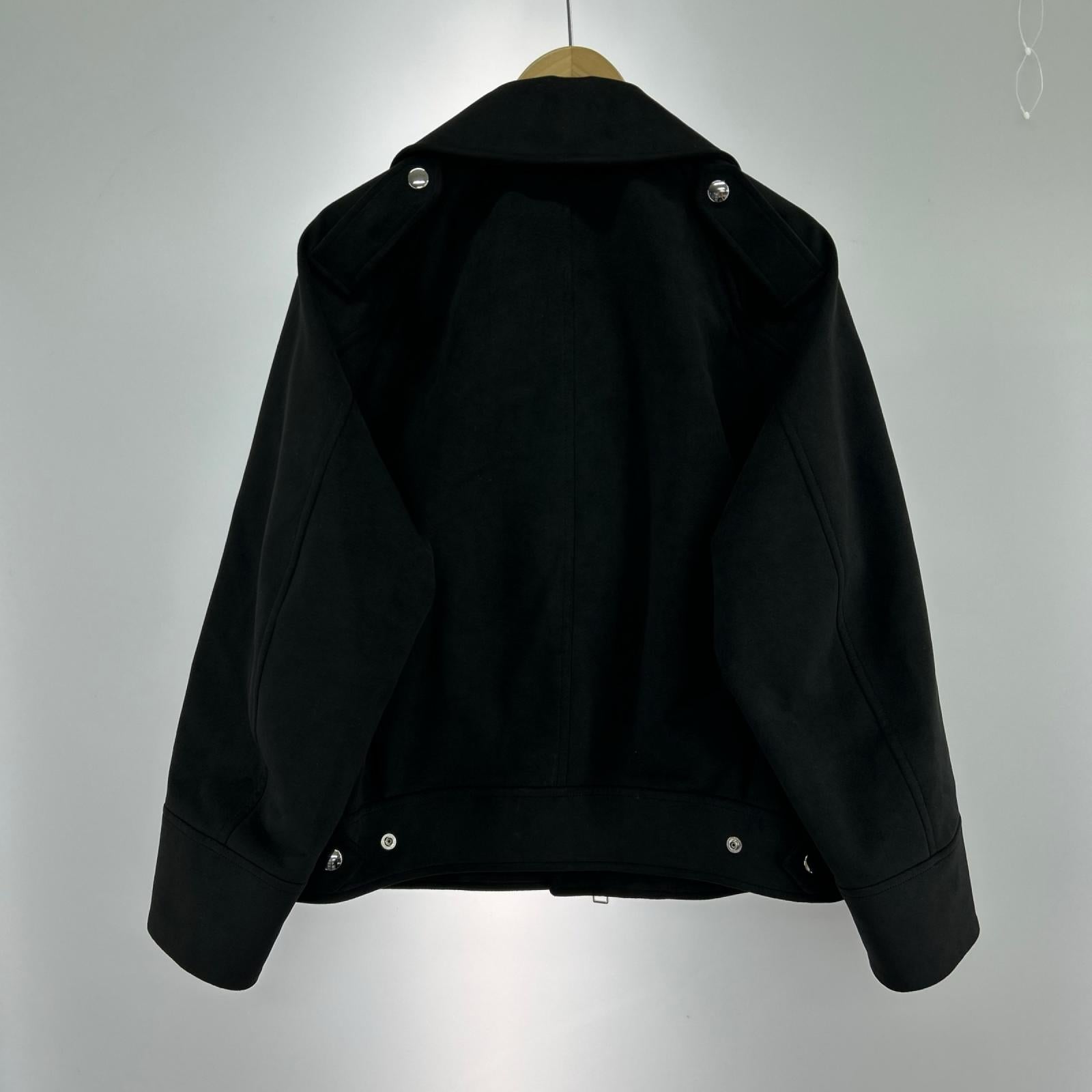 ライダースジャケット RIDERS JACKET ウルトラスエード 黒 (36) 36 ブラック