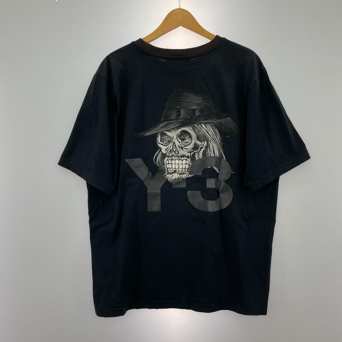 半袖Tシャツ Y-3 Yohji Skull Tee M 黒 EH5756 M ブラック