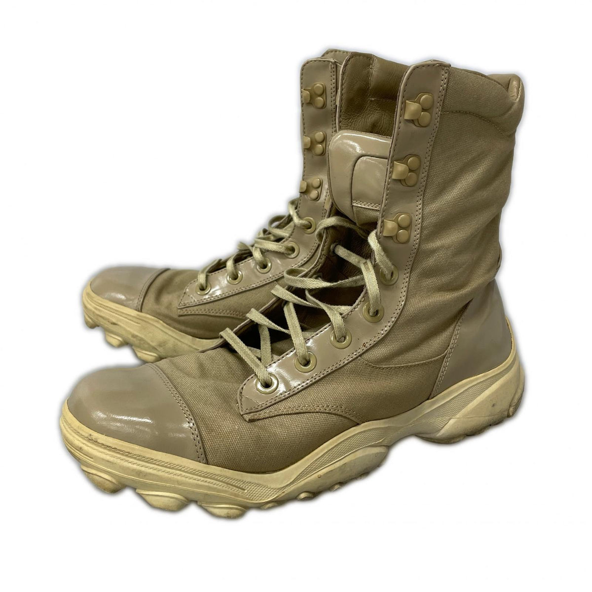 スニーカー ×yoji yamamoto 26.5cm (US8 1/2 UK8 EU43) ベージュ