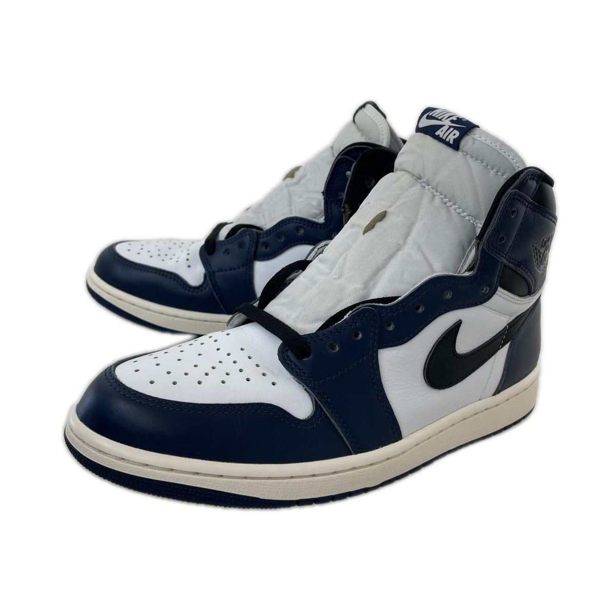 スニーカー NIKE AIR JORDAN 1 RETRO 28.0 ネイビー 28cm (US10 UK9 1/2 EU46)