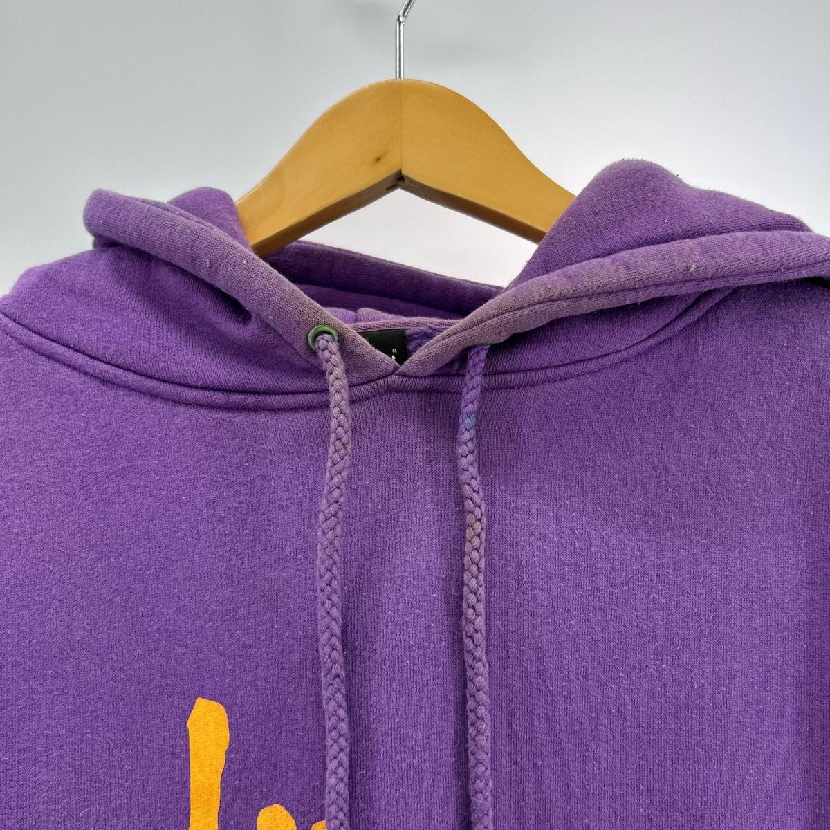 パーカー STUSSY 00S ロゴプリントパーカー M パープル