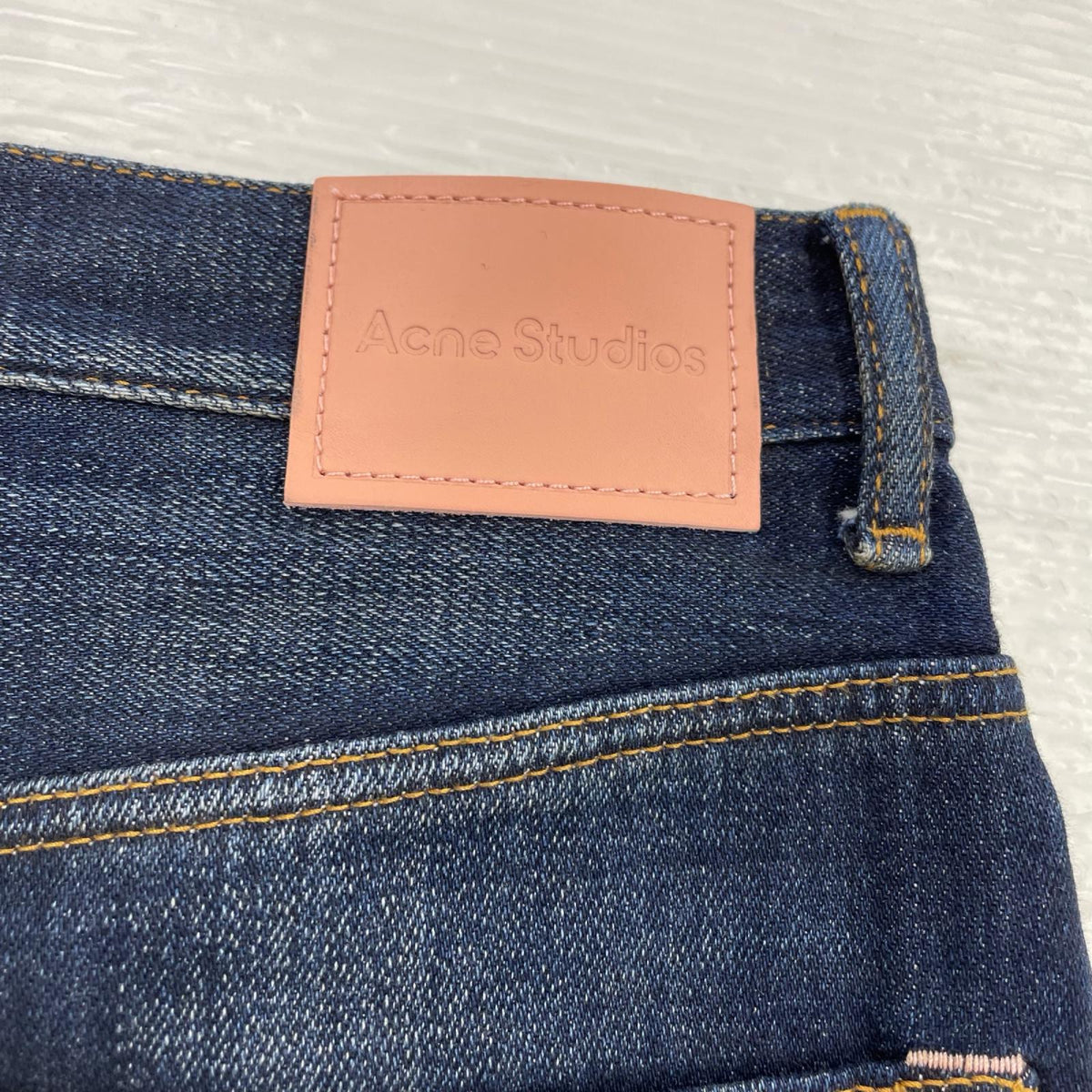 デニムパンツ Acne Studios 2022 Yoyogi デニムパンツ インディゴ ブルー