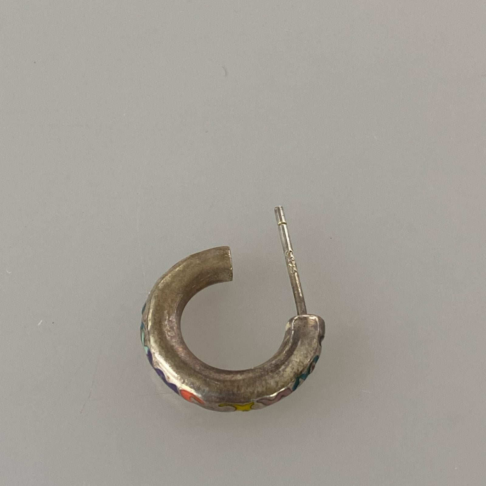その他アクセサリー ロゴ 片耳ピアス シルバー