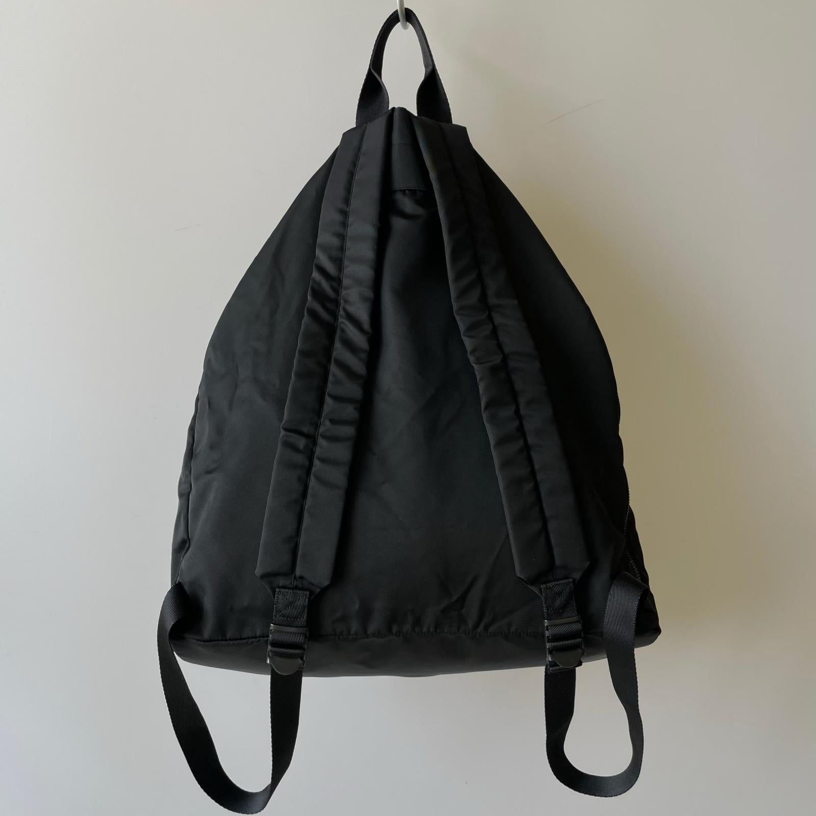 ショルダーバッグ SLOW&CO ダブルポケットバッグ ブラック