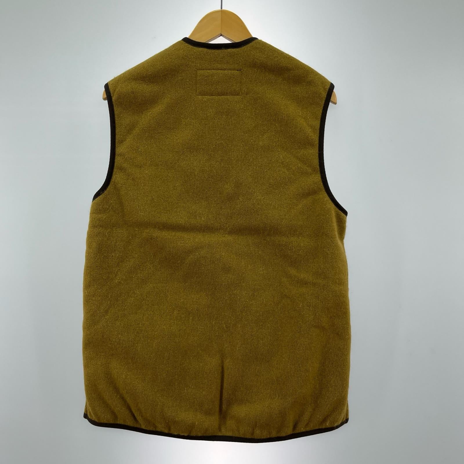ジャケット WARM PILE WAISTCOAT LINER(38) 38 ブラウン