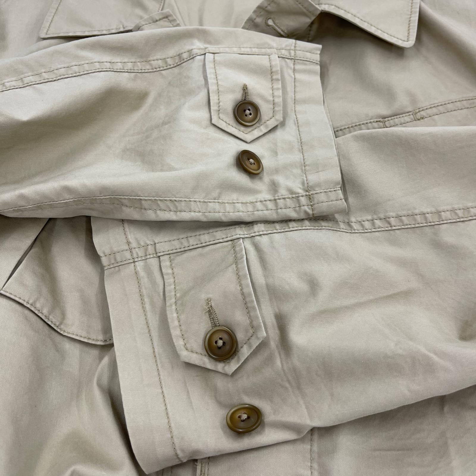 ジャケット ファティーグシャツジャケット(M) M ベージュ