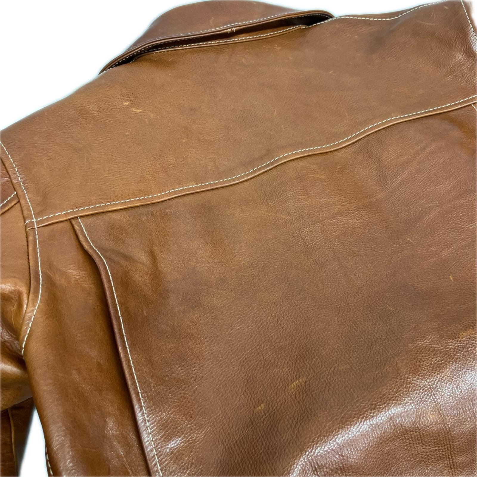 レザージャケット MUSHMANS INDIANA Style Leather Jacket