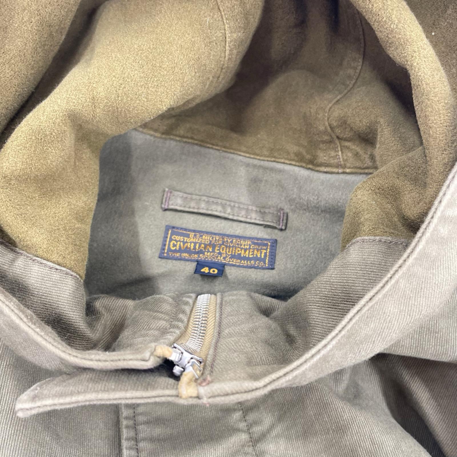 ジャケット DECK WORKER PARKA (40) 2321007 40 カーキ