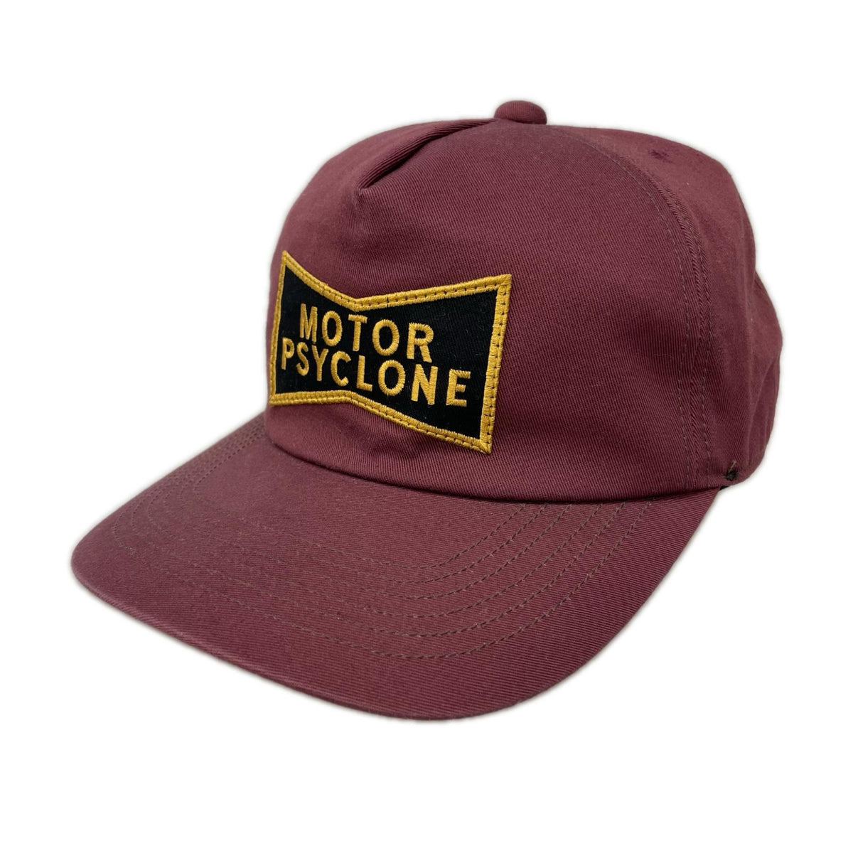 キャップ POWERWEAR MOTORPSYCLONE えんじ