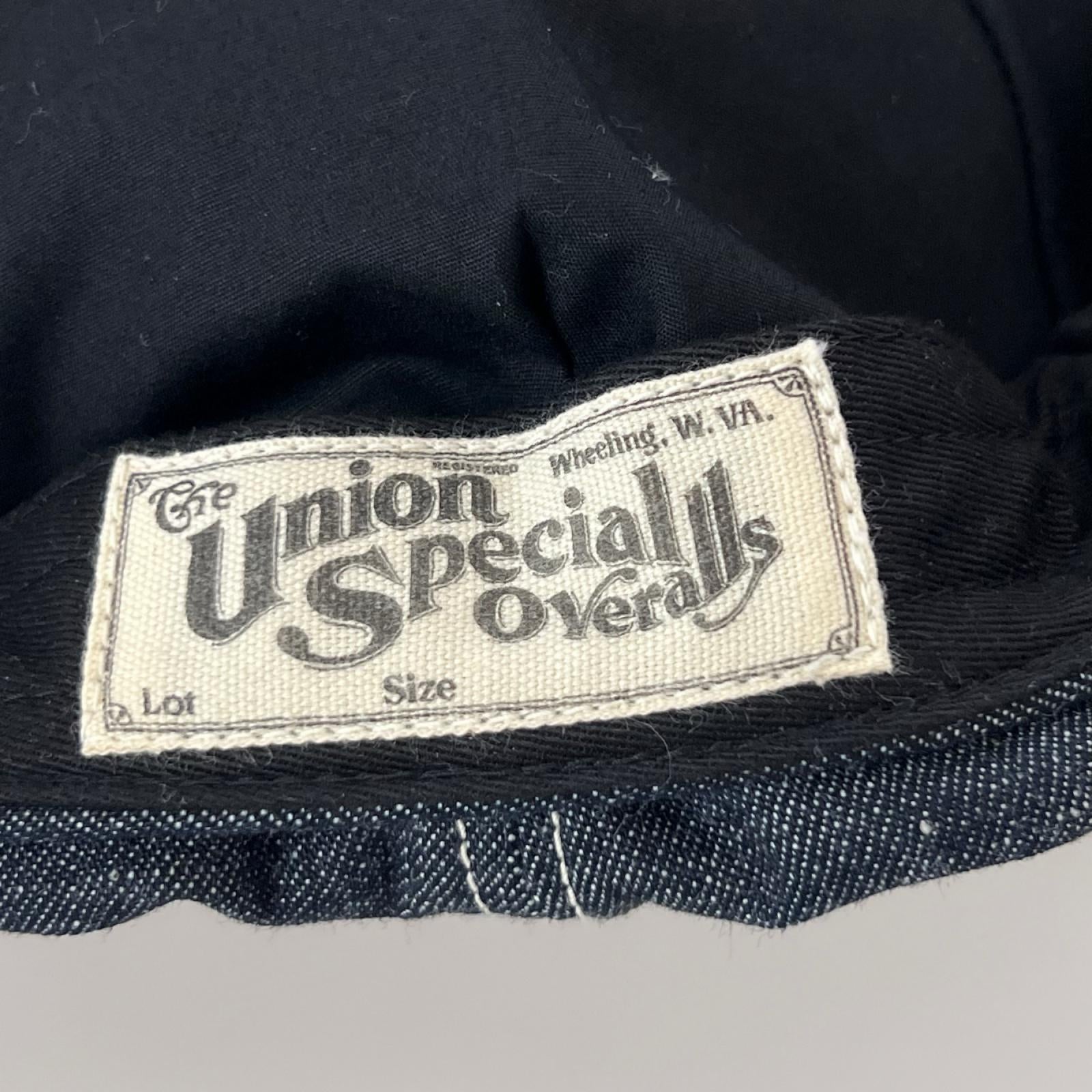 キャスケット UNION SPECIAL OVERALLS デニム