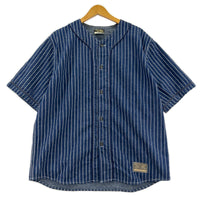 半袖シャツ Doolittle Base Ball Shirt (L) ZA-0305 L ブルー
