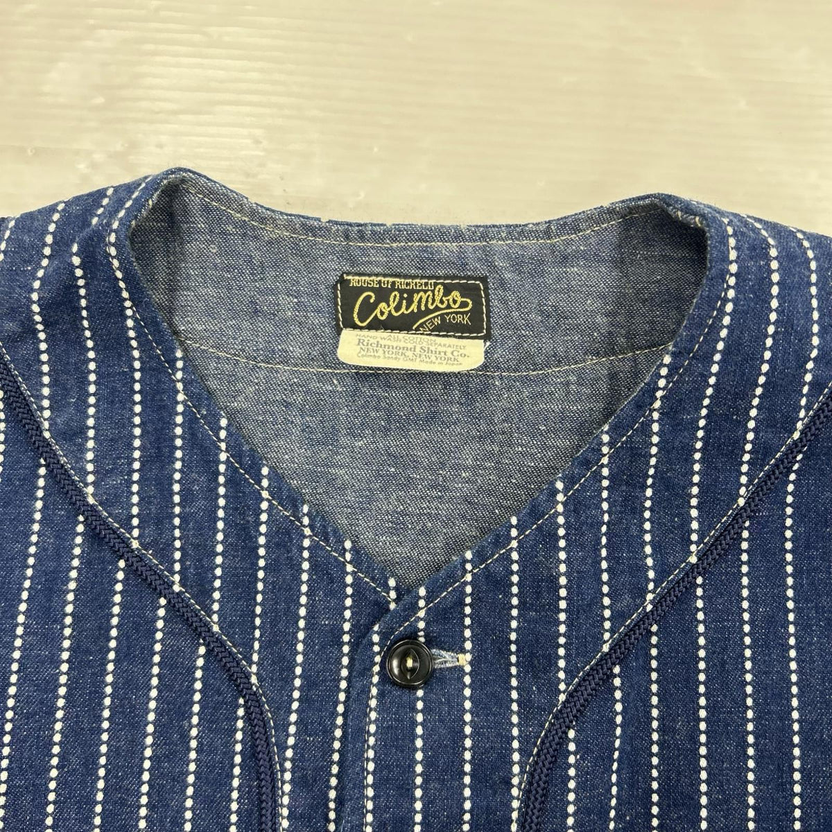 半袖シャツ Doolittle Base Ball Shirt (L) ZA-0305 L ブルー