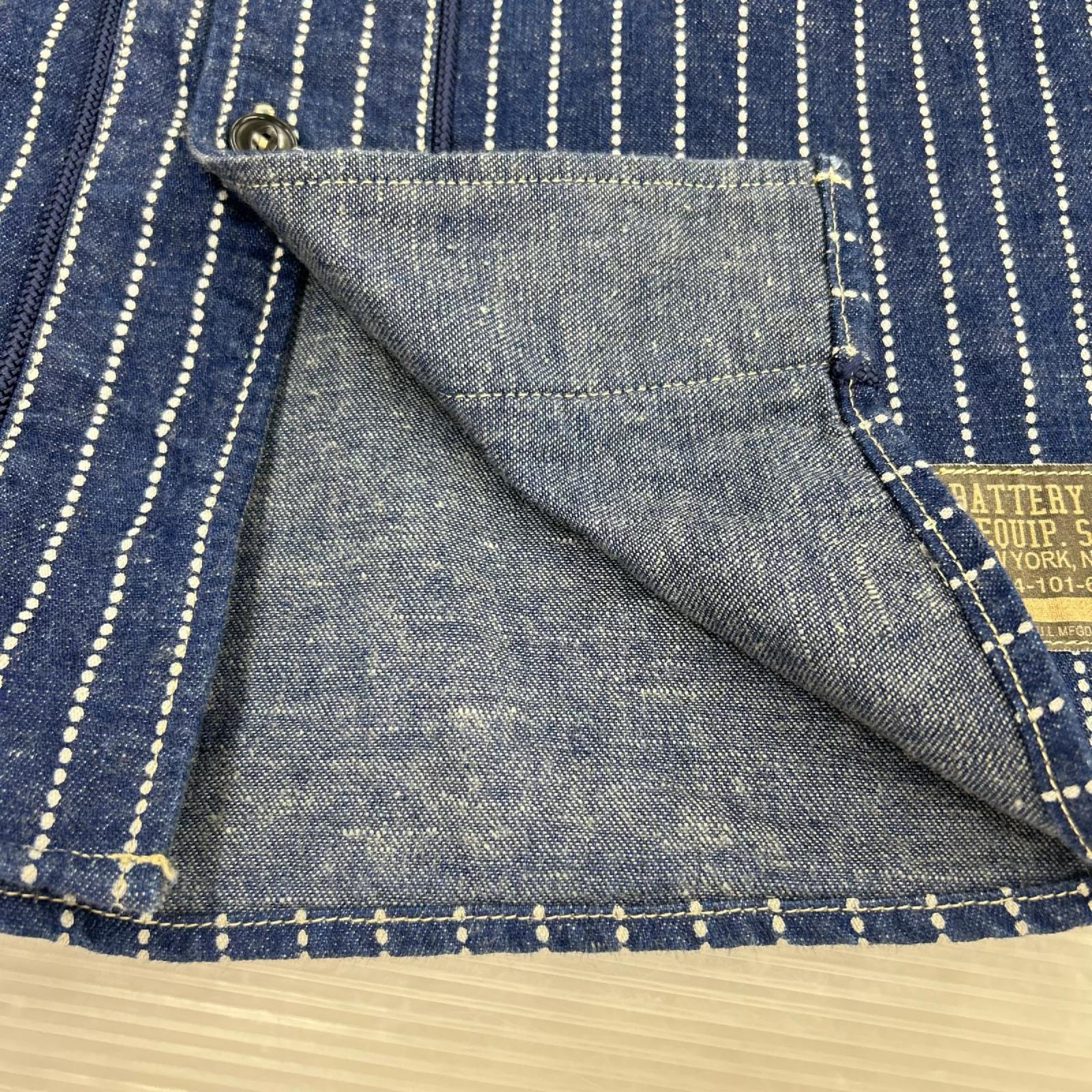 半袖シャツ Doolittle Base Ball Shirt (L) ZA-0305 L ブルー