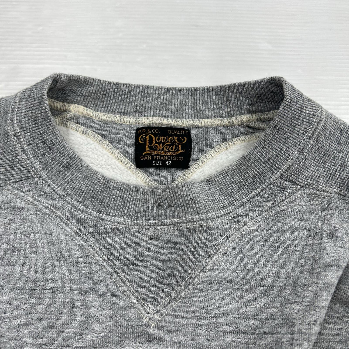 スウェット ATHLETIC SWEAT SHIRT (42) 42 グレー