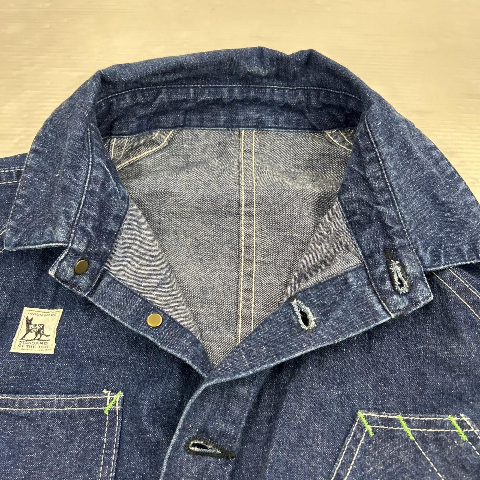 オーバーオール TCB jeans Black Cat Crew Suit (32) 32 ネイビー