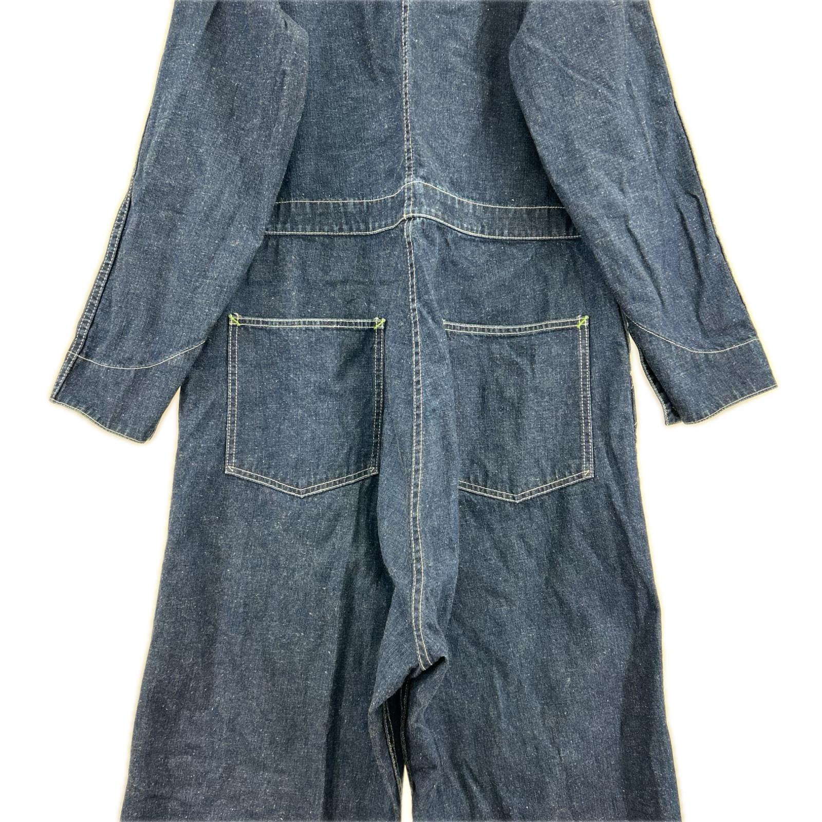 オーバーオール TCB jeans Black Cat Crew Suit (32) 32 ネイビー