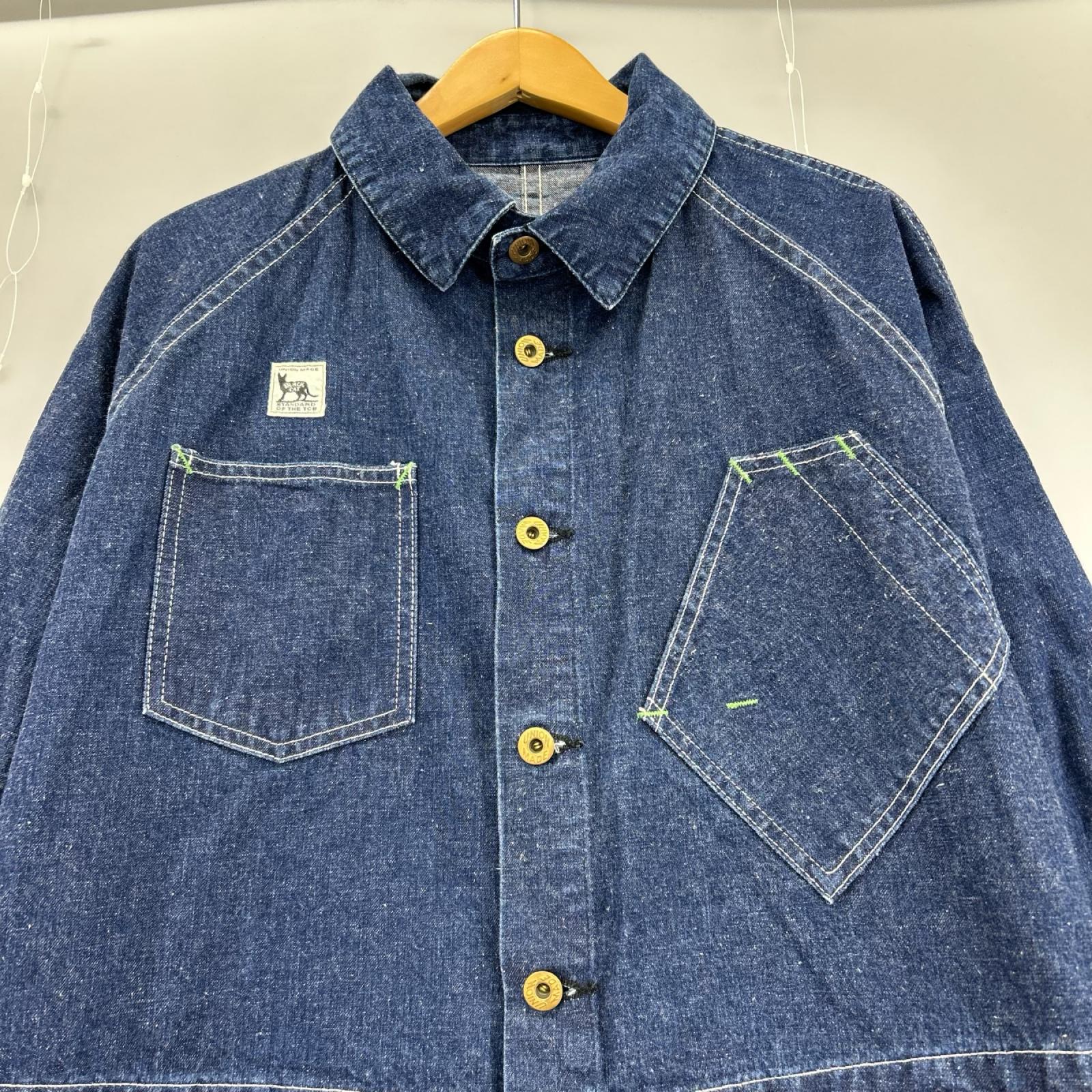 オーバーオール TCB jeans Black Cat Crew Suit (32) 32 ネイビー