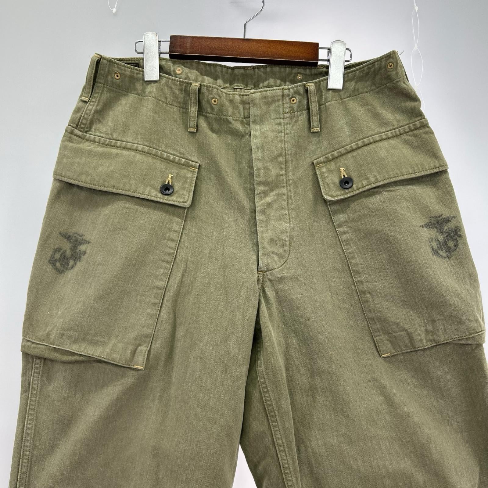 パンツ U.S.M.C DEVIL DOG M-1944TROUSERS 2222009 34 カーキ