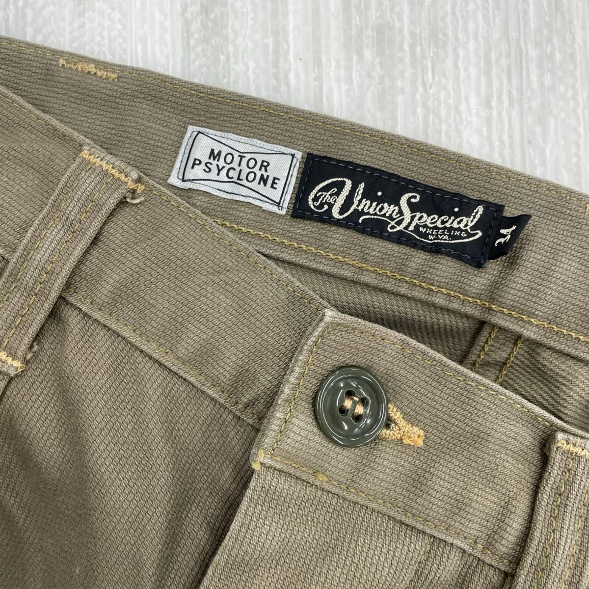 ショートパンツ CHOPPER BUILDER CUT-LENGTH (34) 34 カーキ