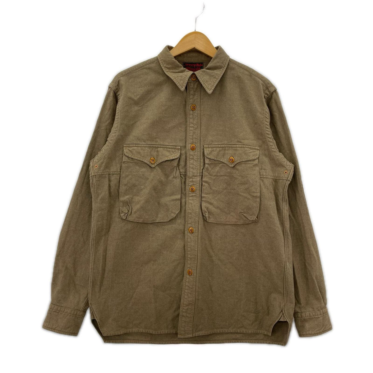 長袖シャツ 1930~1940s STYLE UTILITY GARMENT (16) ブラウン