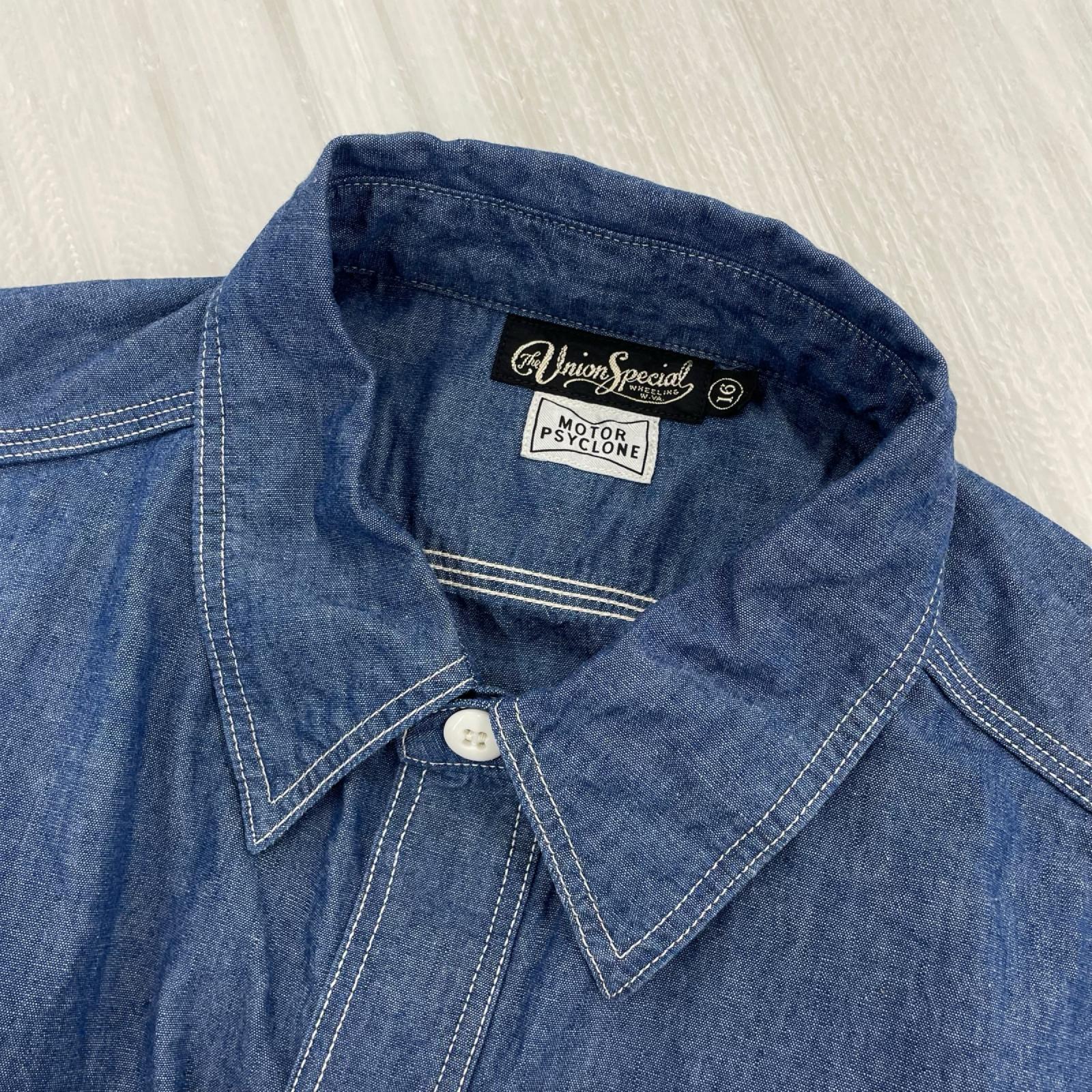 半袖シャツ "Peace Valley" SHIRT(16) 2523005 ブルー