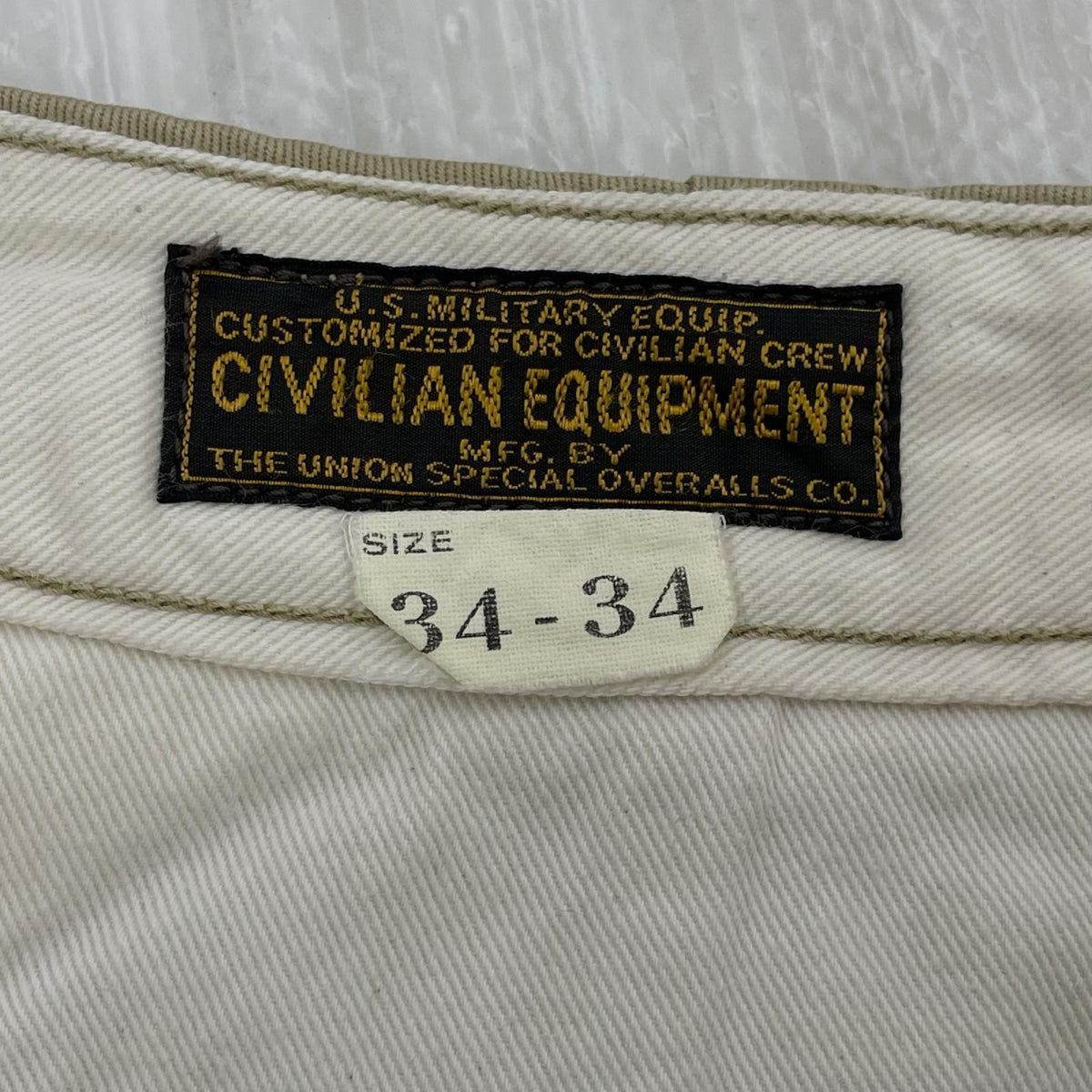 パンツ CIVILIAN EQUIPMENT チノパン (W36) ベージュ 34 ベージュ