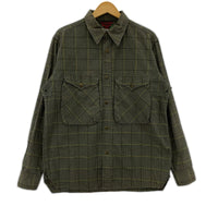長袖シャツ GREAT LAKE UTILITY SHIRT HIGHBALLER (16) グリーン