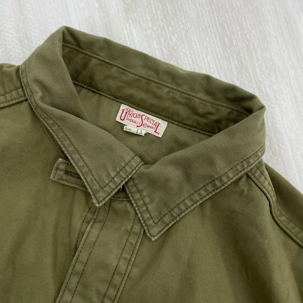 長袖シャツ Mal Ord Blystone MECHANIC SHIRT (15) カーキ