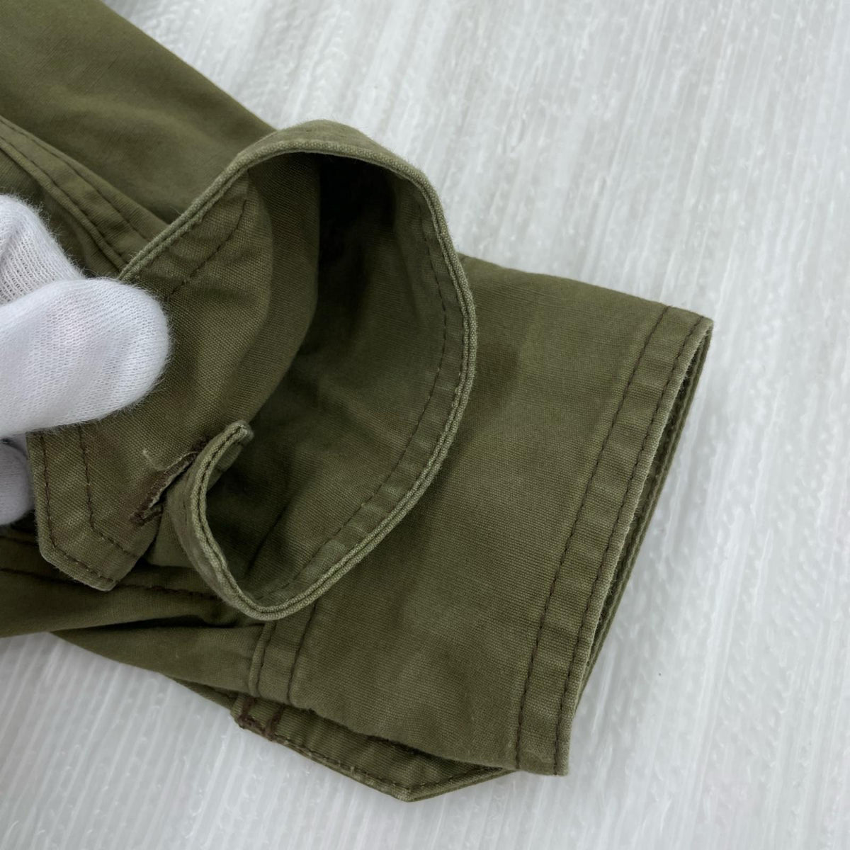長袖シャツ Mal Ord Blystone MECHANIC SHIRT (15) カーキ