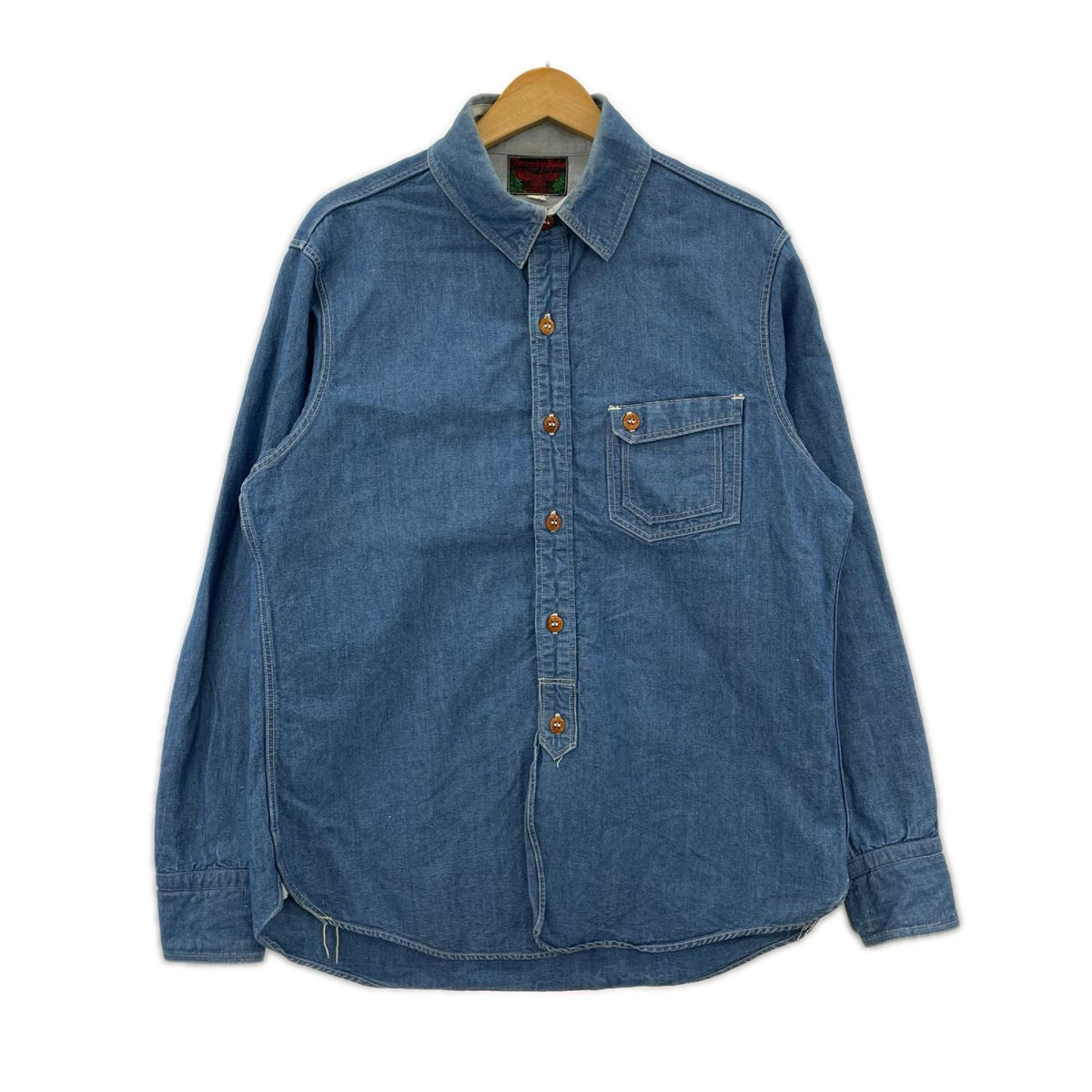 長袖シャツ GREATLAKE Explorer Shirt (16) インディゴ ブルー