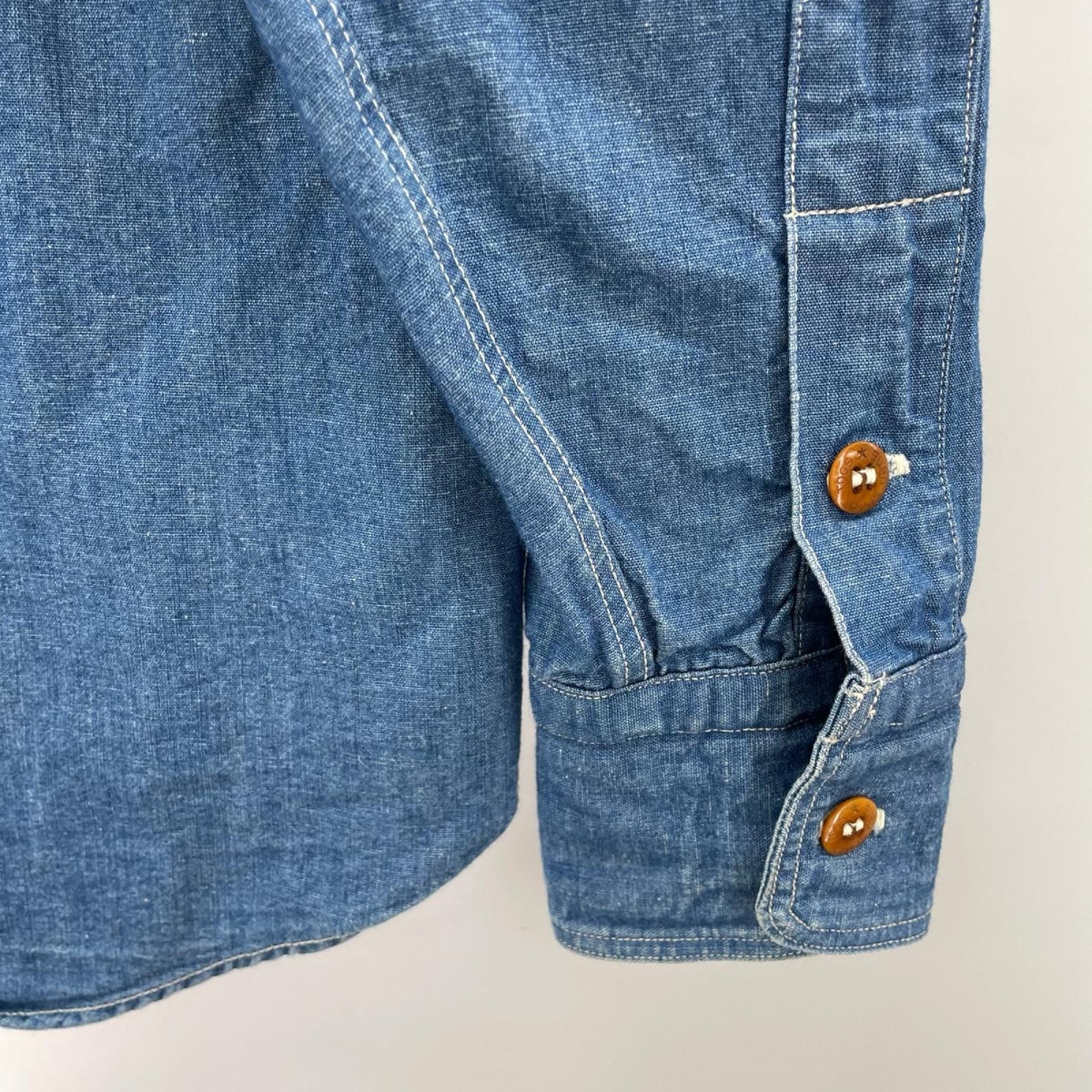 長袖シャツ GREATLAKE Explorer Shirt (16) インディゴ ブルー