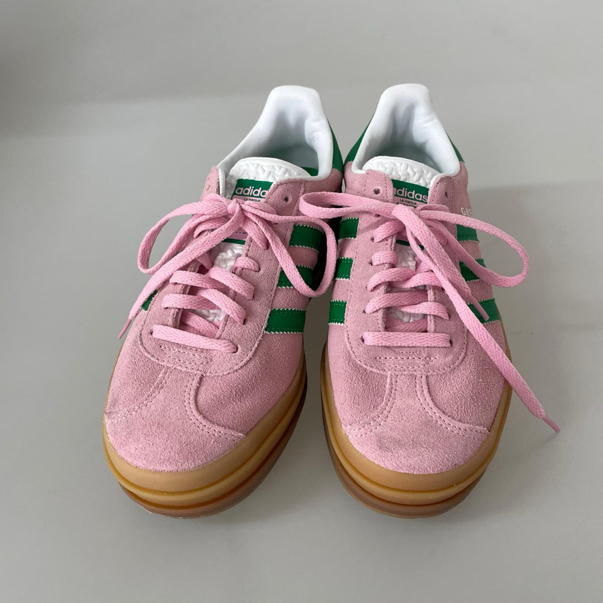 スニーカー GAZELLE BOLD W/23.5/IE0420 23.5cm (US5 1/2 UK5 EU37) ピンク