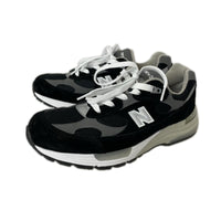 スニーカー NEW BALANCE U992BK 黒 (26) 26cm (US8 UK7 1/2 EU42) ブラック