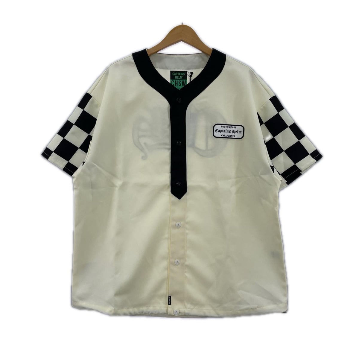 半袖シャツ CF B.B. SHIRTS XL アイボリー/黒 ホワイト
