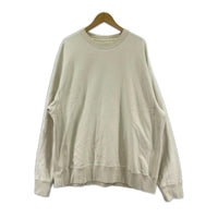 スウェット unfil/vintage cotton/裏起毛/クルーネックスウェット 5 ホワイト