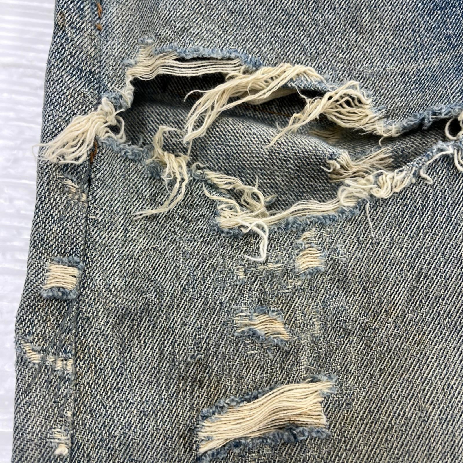 デニムパンツ 66前期 Lot501 デニム ブルー