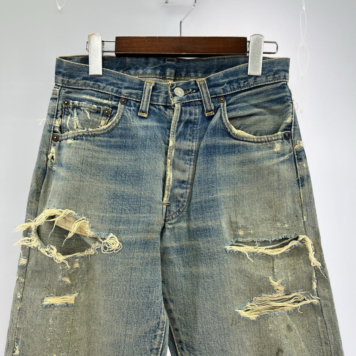デニムパンツ 66前期 Lot501 デニム ブルー