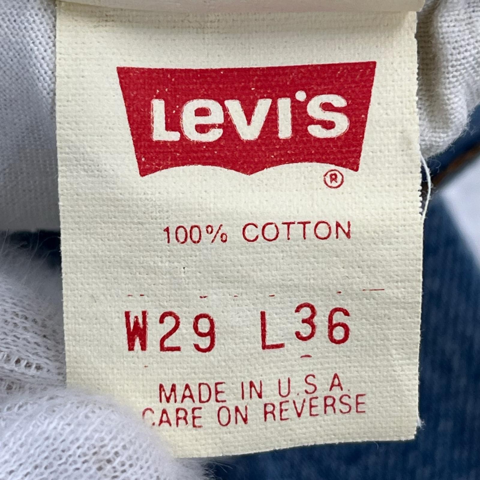 デニムパンツ USA製 Lot501 デニム 29 ブルー