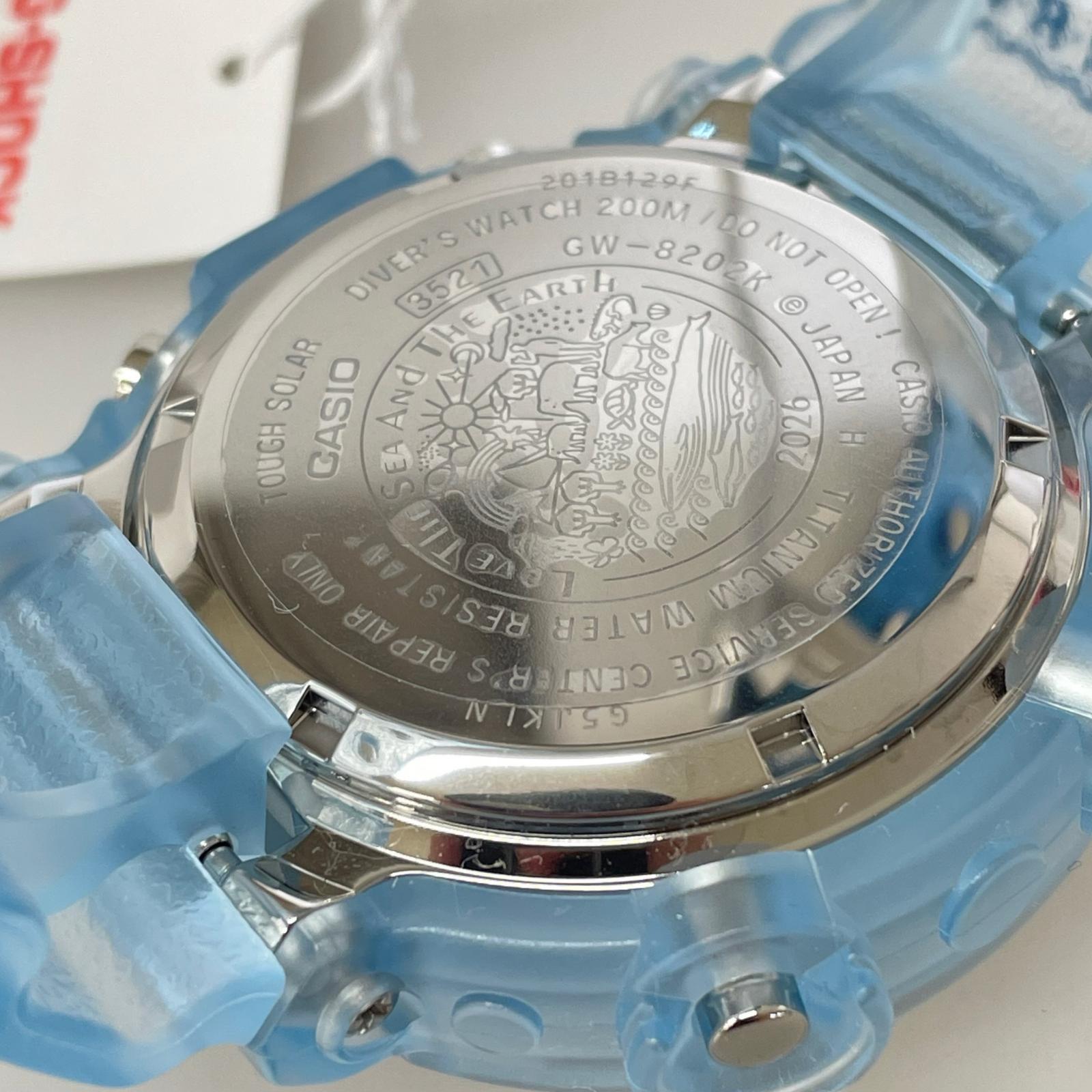 腕時計 Love The Sea And The Earth GW-8202K-2JR ブルー