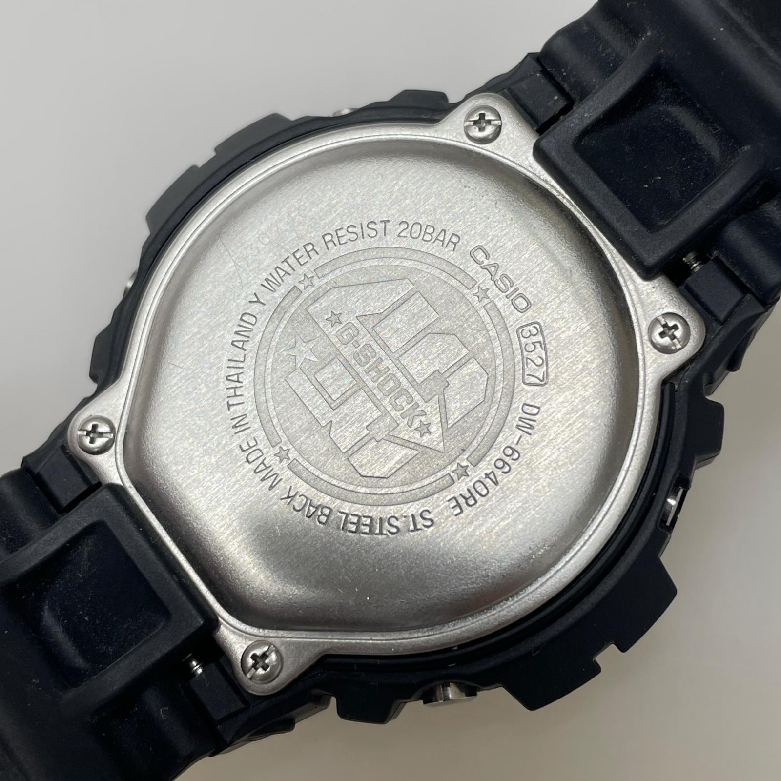 腕時計 40th Anniversary REMASTER/DW-6640RE-1JR ブラック