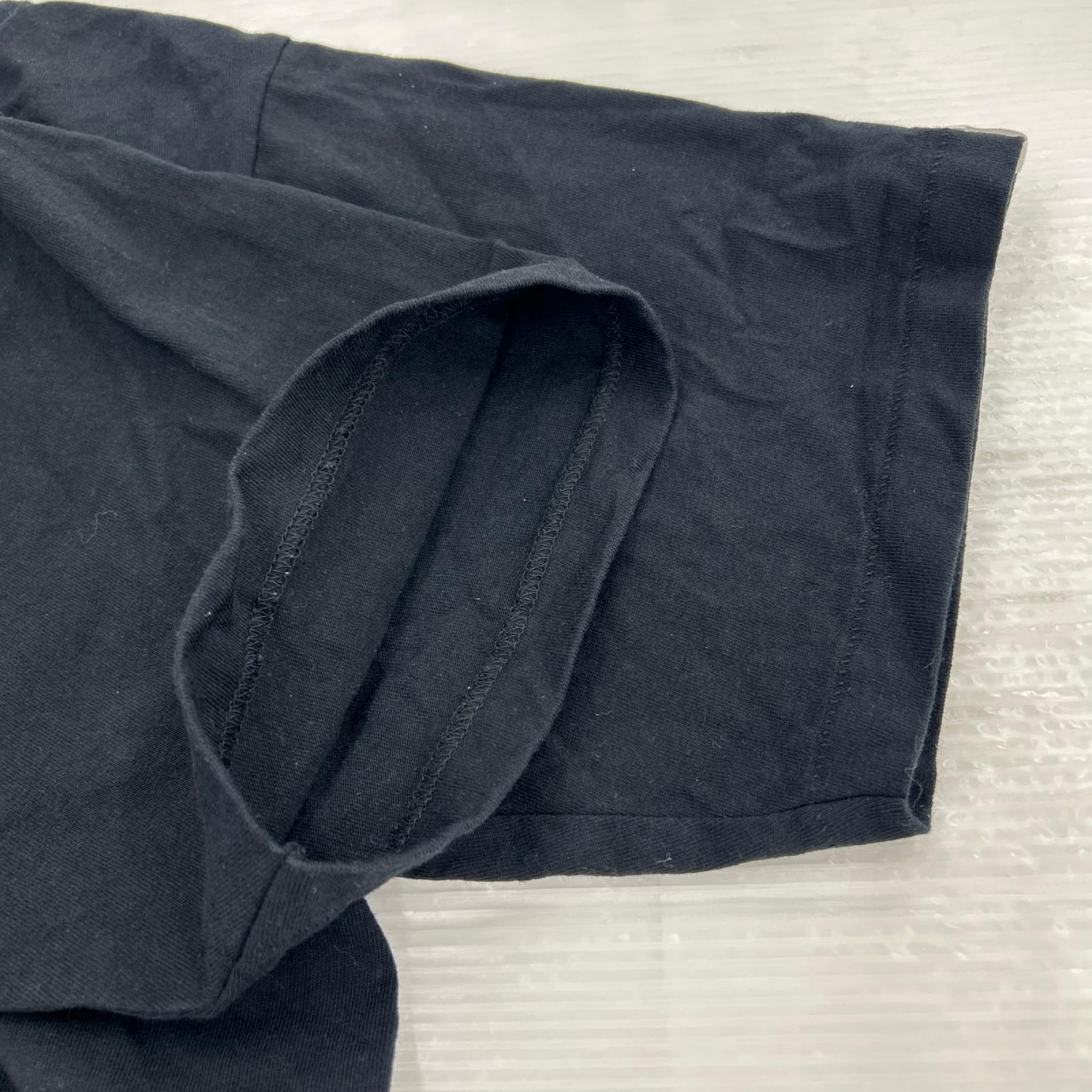 半袖Tシャツ ビッグフェイスロゴTEE 黒 (L) L ブラック