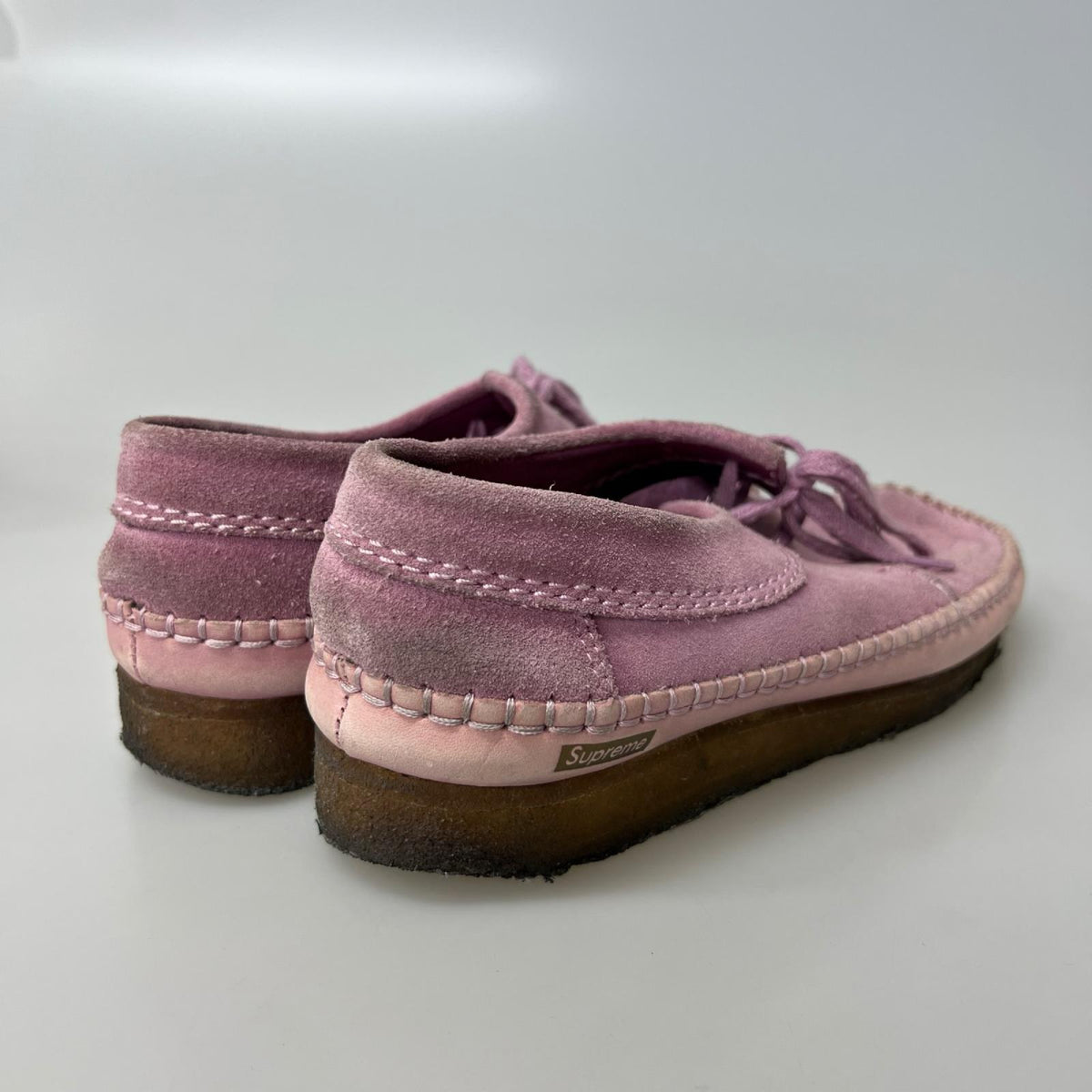 シューズ ×CLARKS WEAVER 紫 26cm