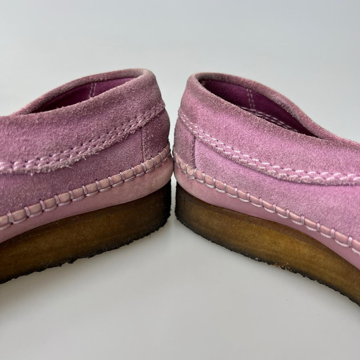 シューズ ×CLARKS WEAVER 紫 26cm