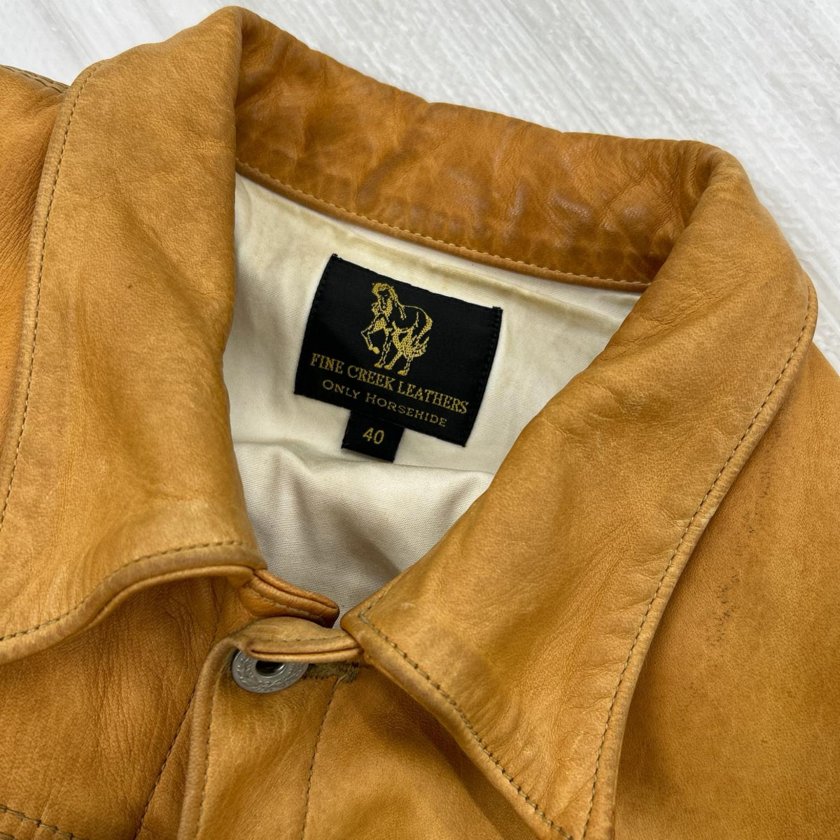 レザージャケット HIGH LARGE LEATHERS 1st Type ベージュ(40) 40 ベージュ